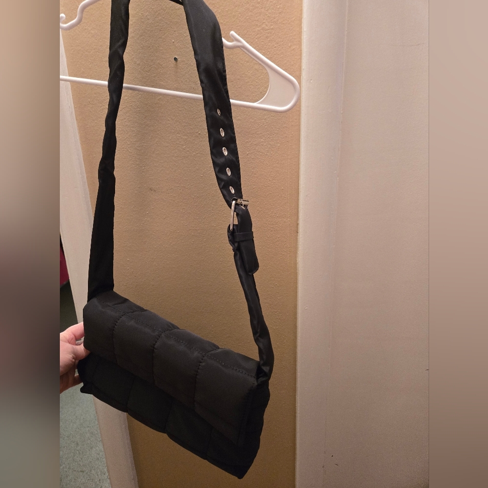 Stylish Black Crossbody Bag